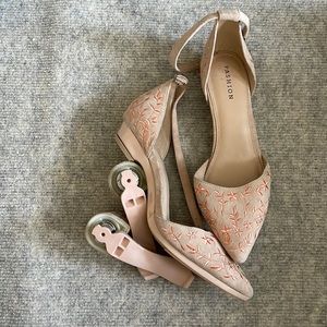 Pashion heels embroidered